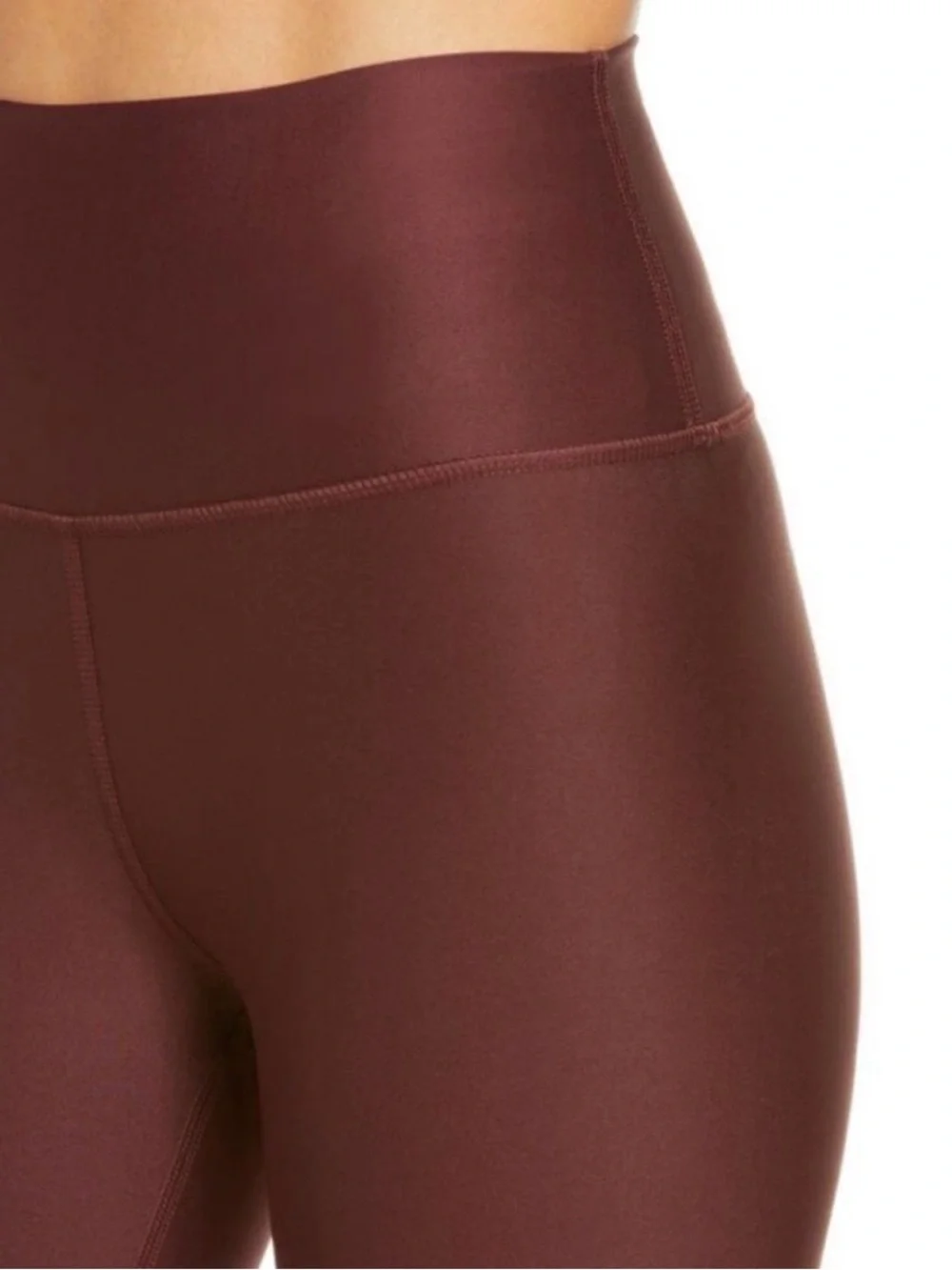 ALO Airlift 7/8 High-Waist Legging in Cherry Cola